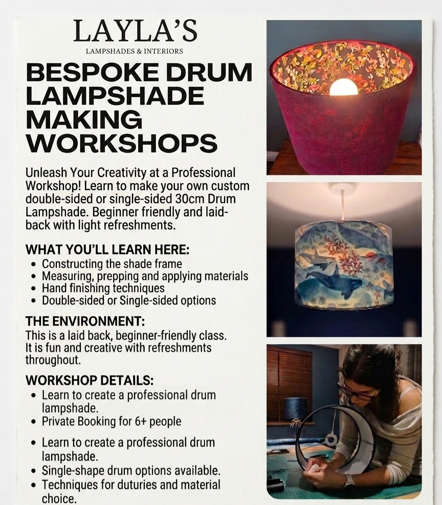 Lampshade Making Workshop