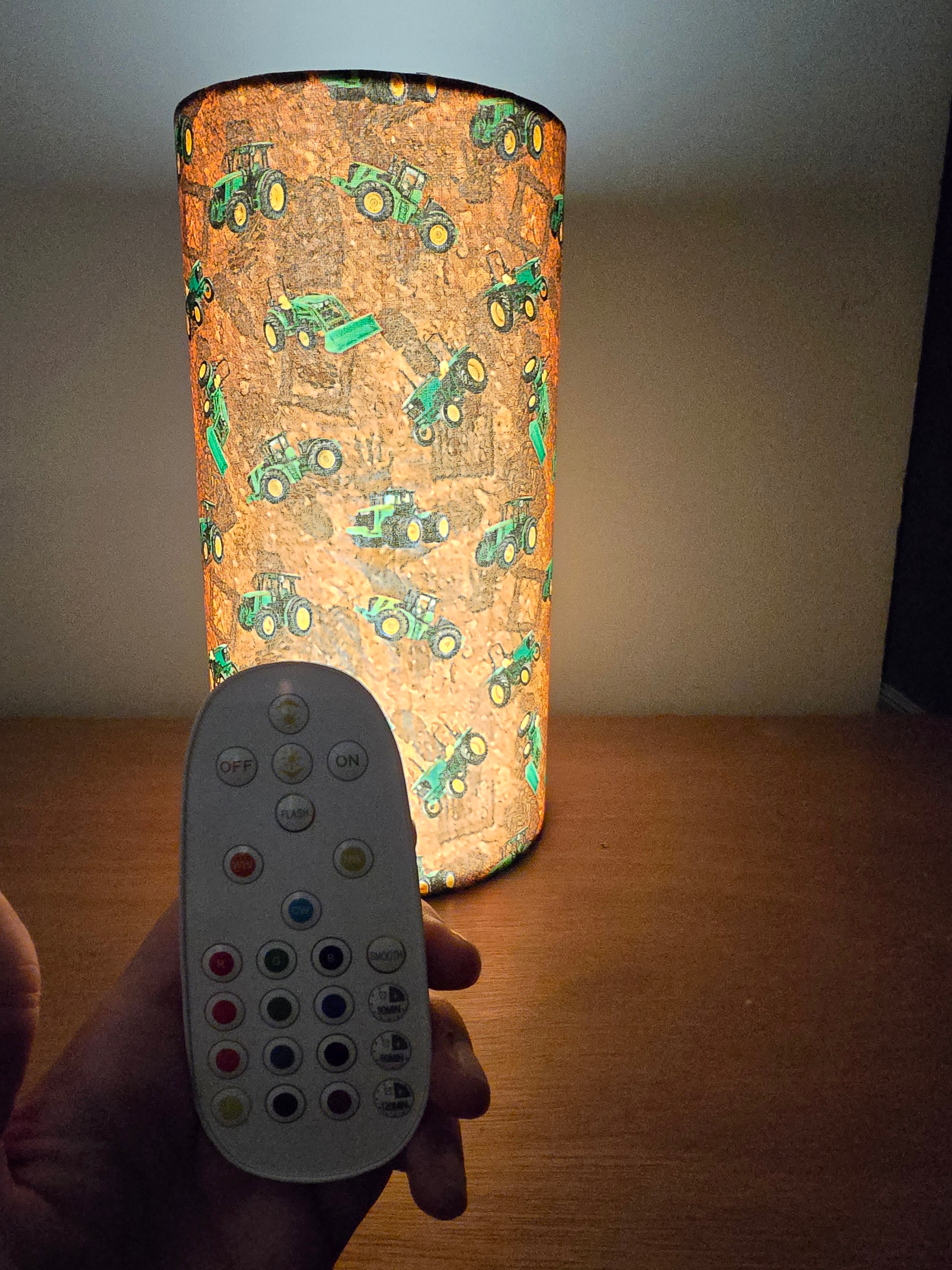 Handmade Tractor Wireless LED Night light