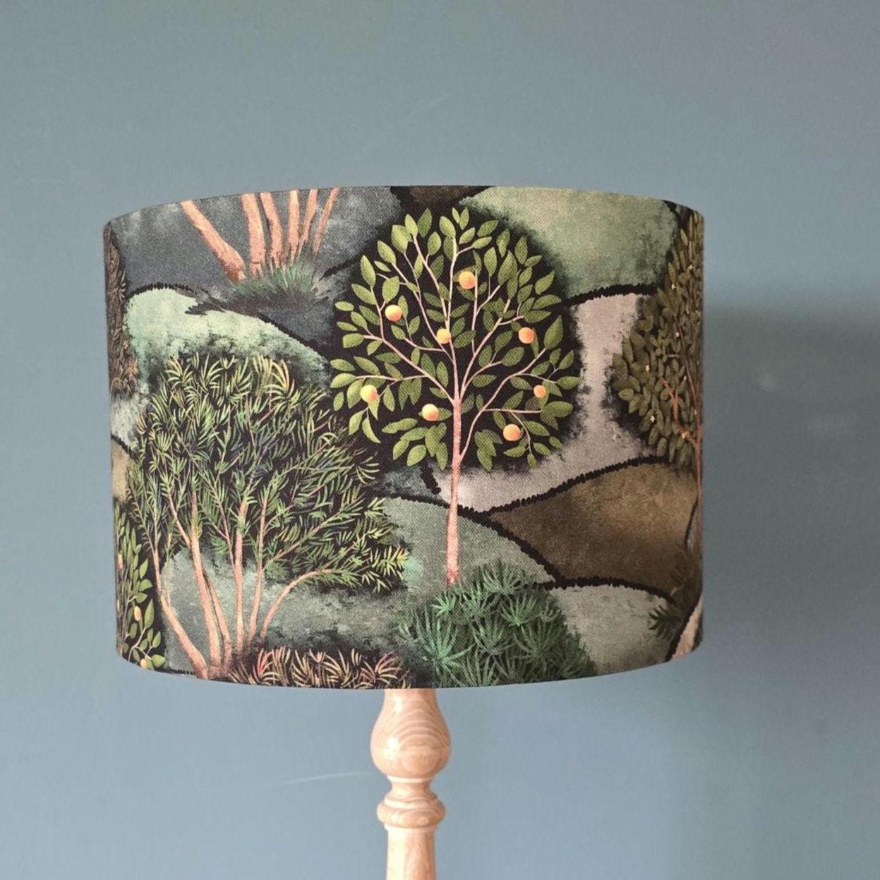 Handmade Summer Woodland Lampshade