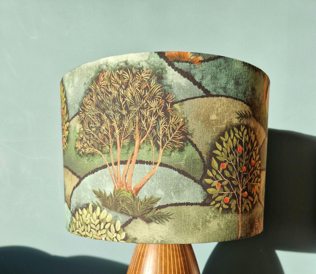 Handmade Summer Woodland Lampshade