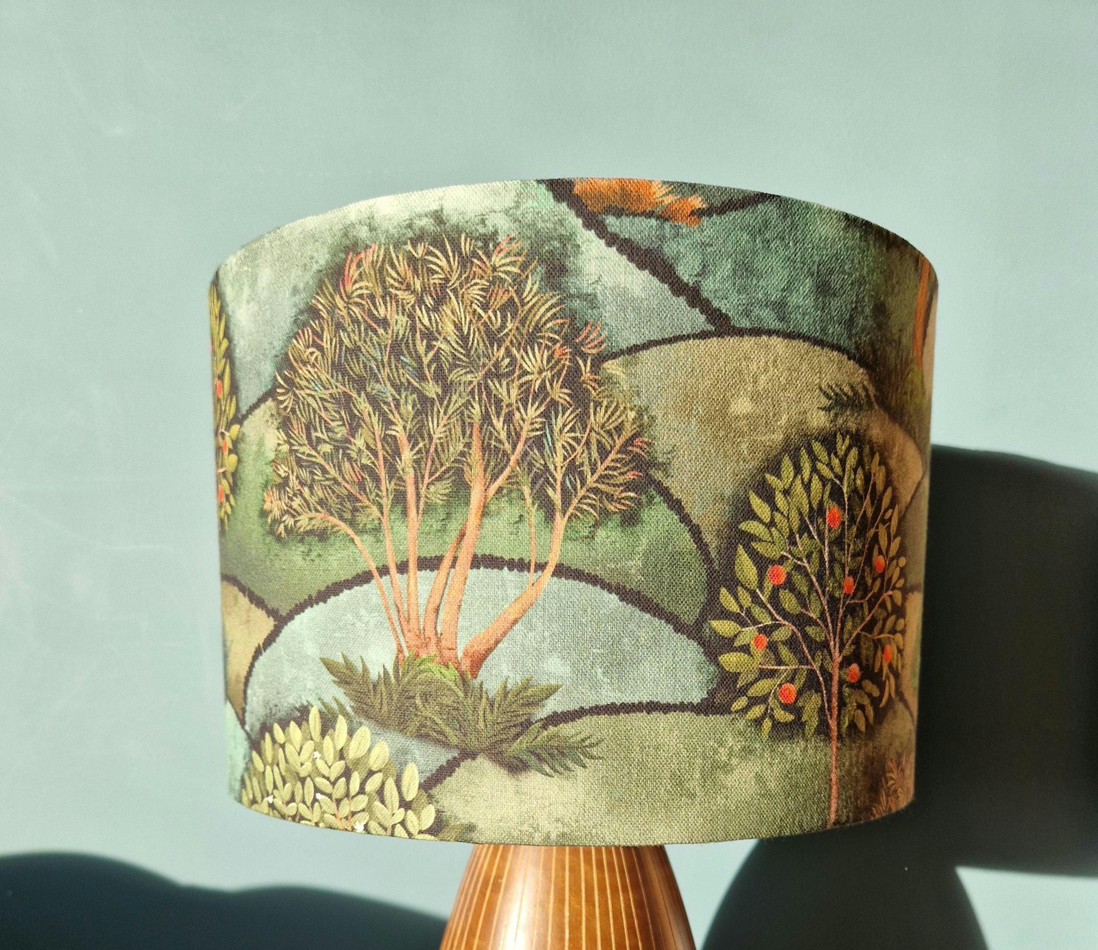 Handmade Summer Woodland Lampshade