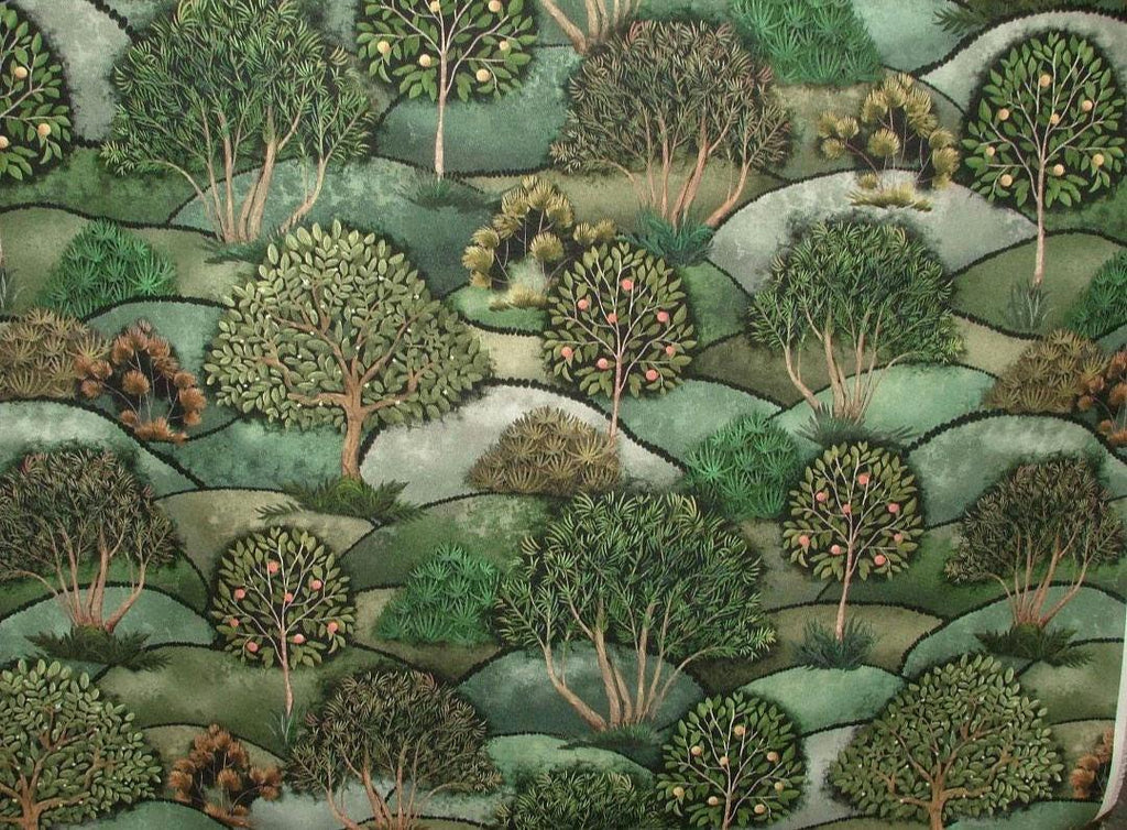 Handmade Summer Woodland Lampshade