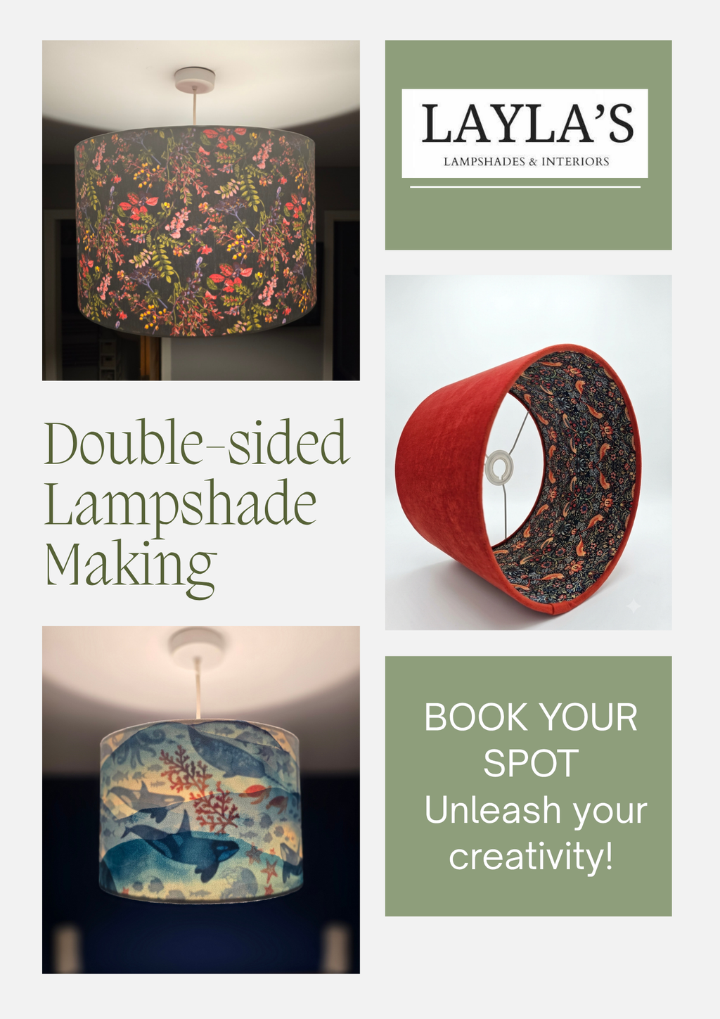 Double-Sided Lampshade Making Workshop -10/10/2026 @10am - King Street Halls, Kirkwall, KW15 1JF (Copy)