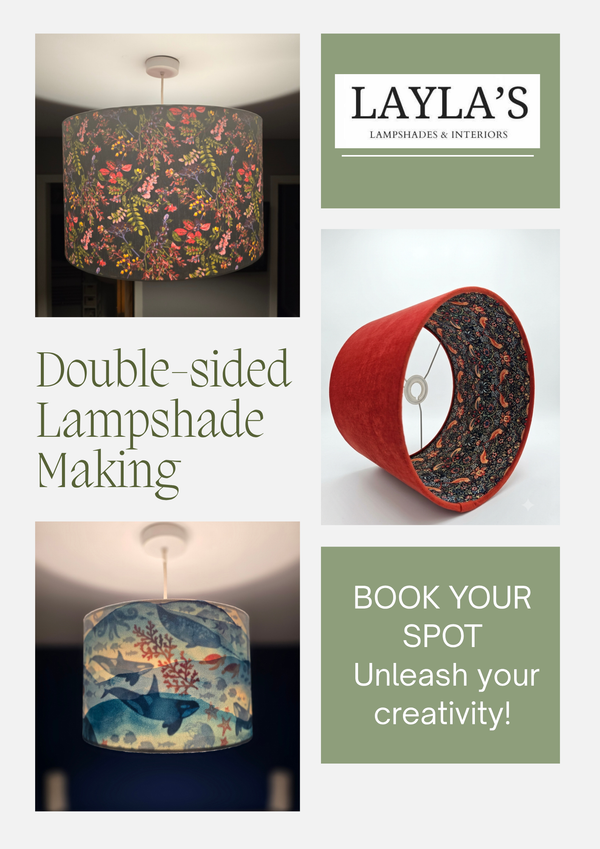 Double-Sided Lampshade Making Workshop -10/10/2026 @10am - King Street Halls, Kirkwall, KW15 1JF (Copy)