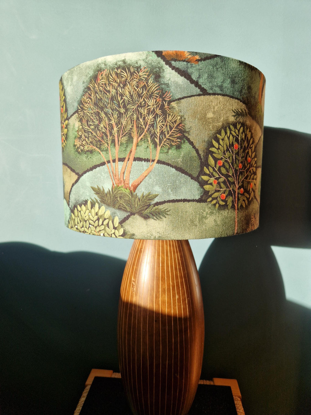 Handmade Summer Woodland Lampshade