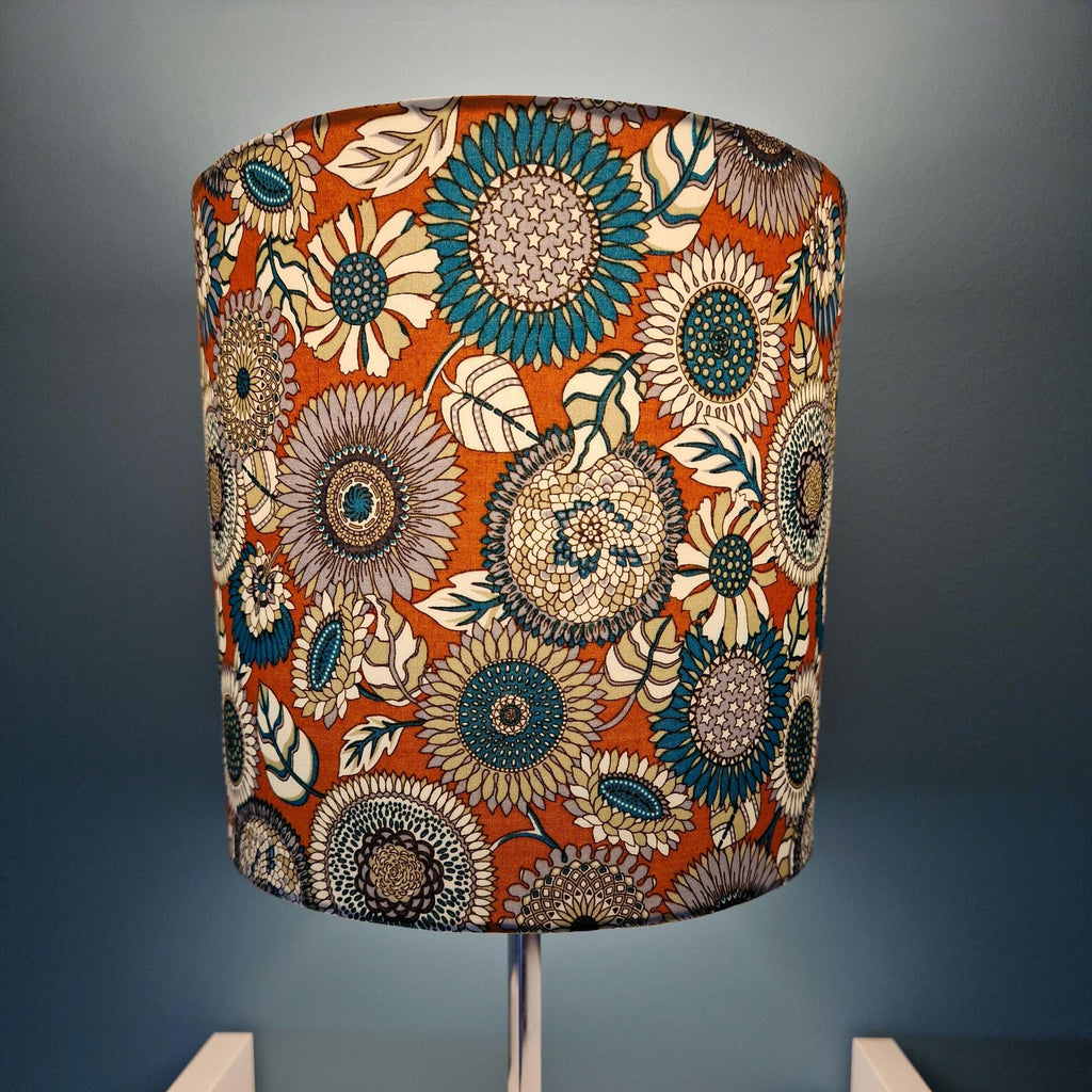 Retro Floral Sunflower Lampshade